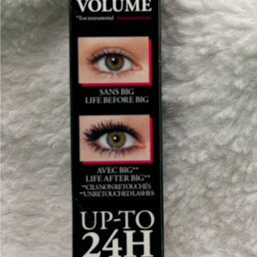 Lancôme Monsieur Big Waterproof Mascara 0.3 fl oz Black Work Makeup Makeover